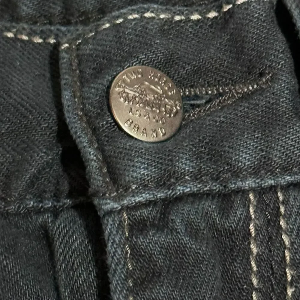 👖 Levi’s 514 Slim Straight Men’s Black‎ Jeans Size 32x32